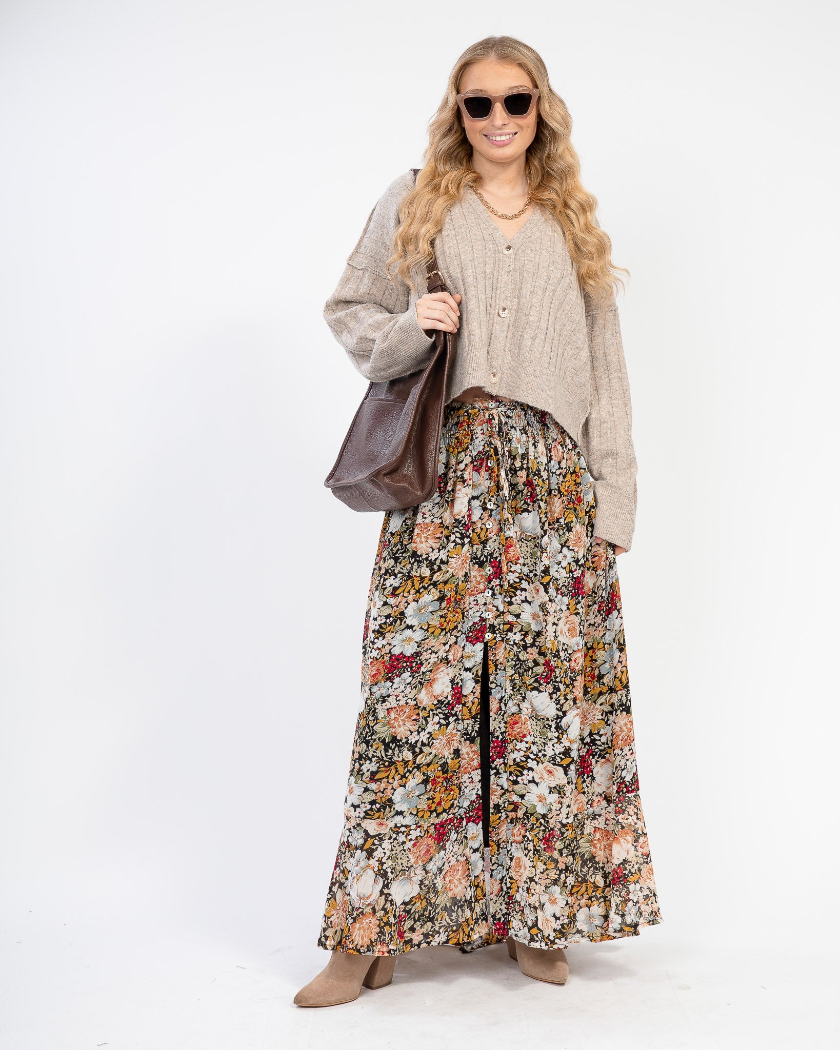 Perfect Bouquet Maxi Skirt