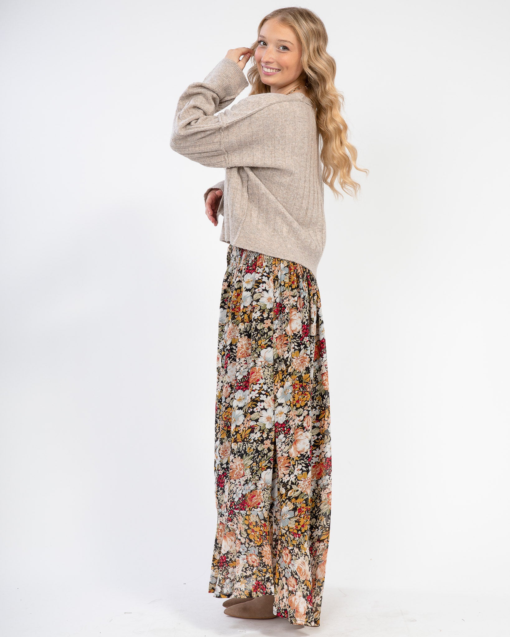 Perfect Bouquet Maxi Skirt