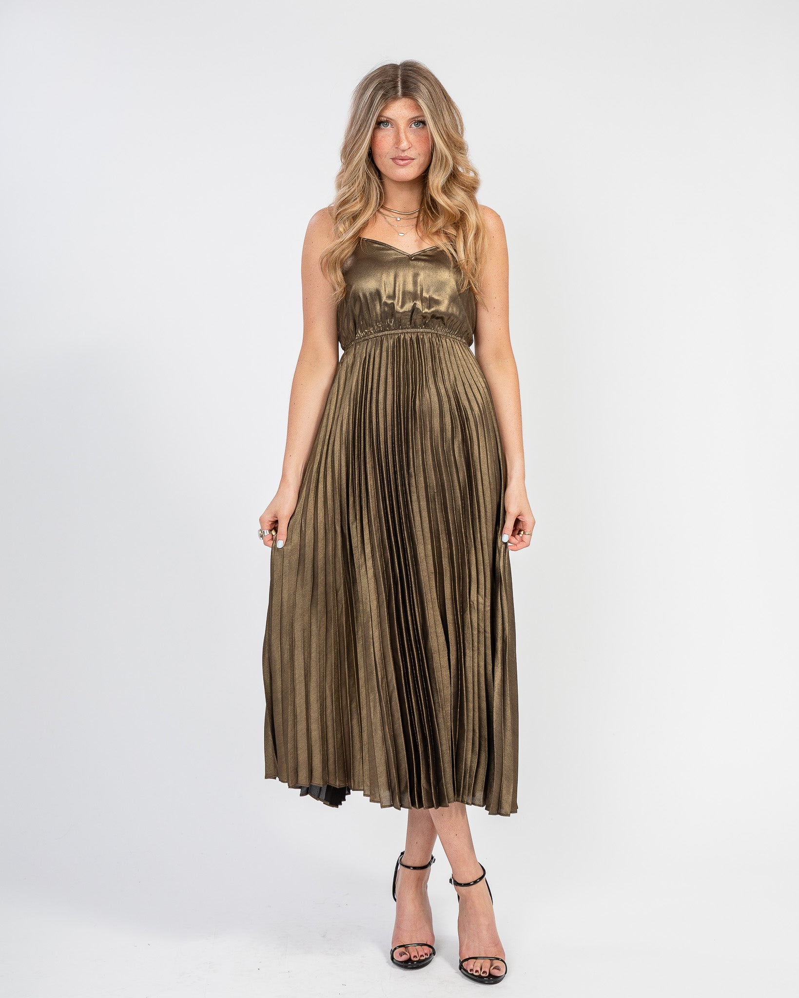 Golden Era Midi Dress