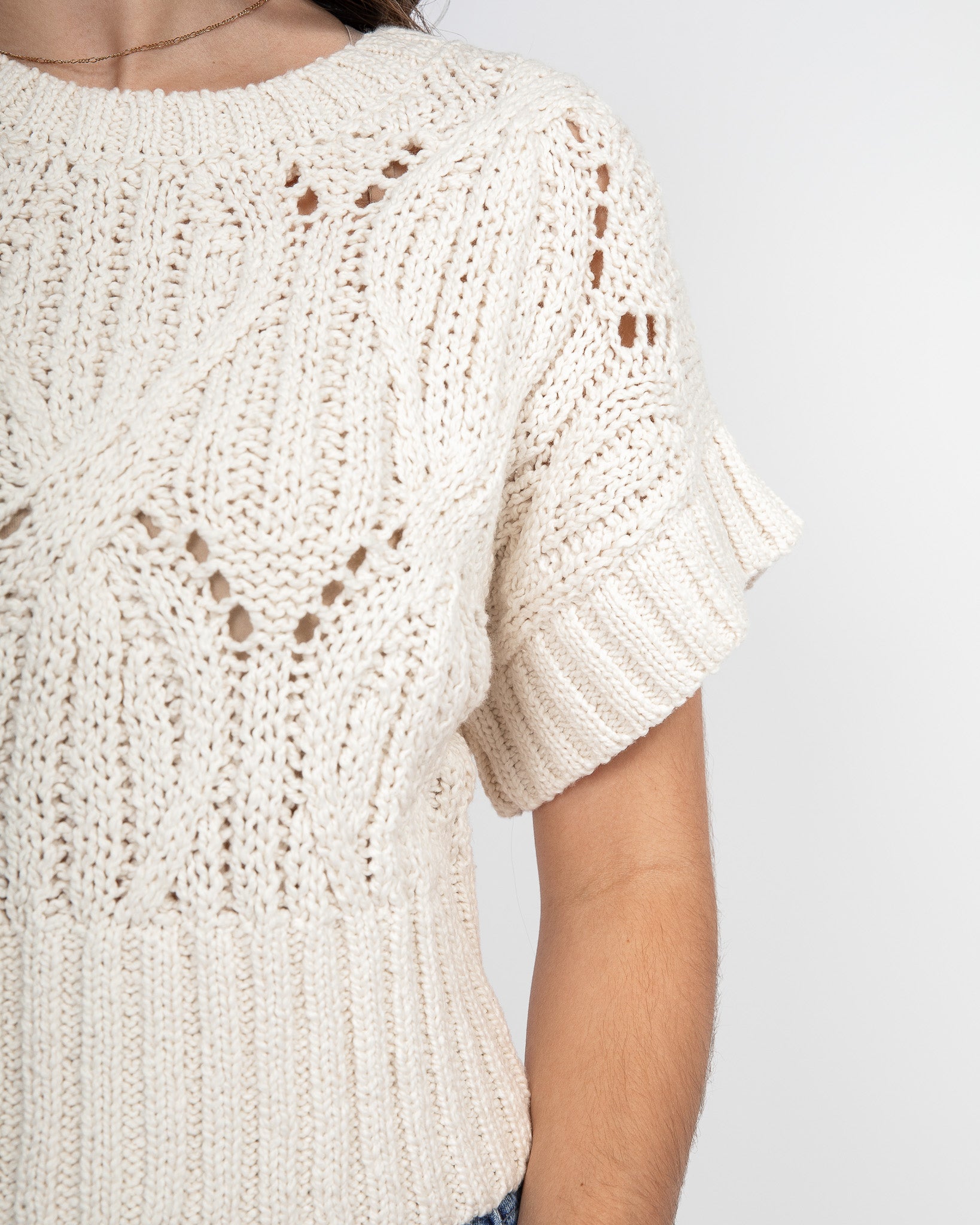 High Standards Sweaters: Cream