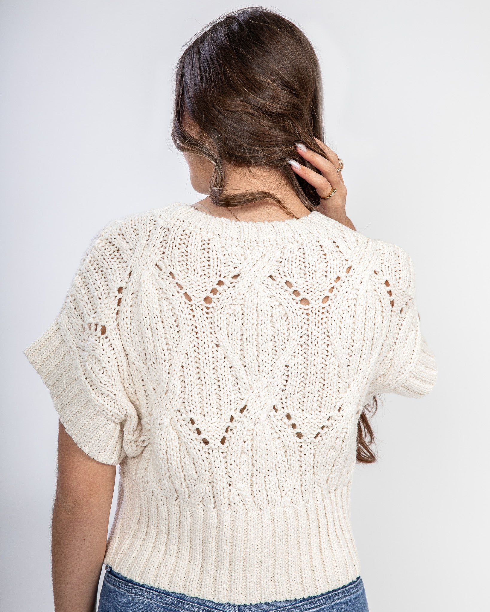 High Standards Sweaters: Cream