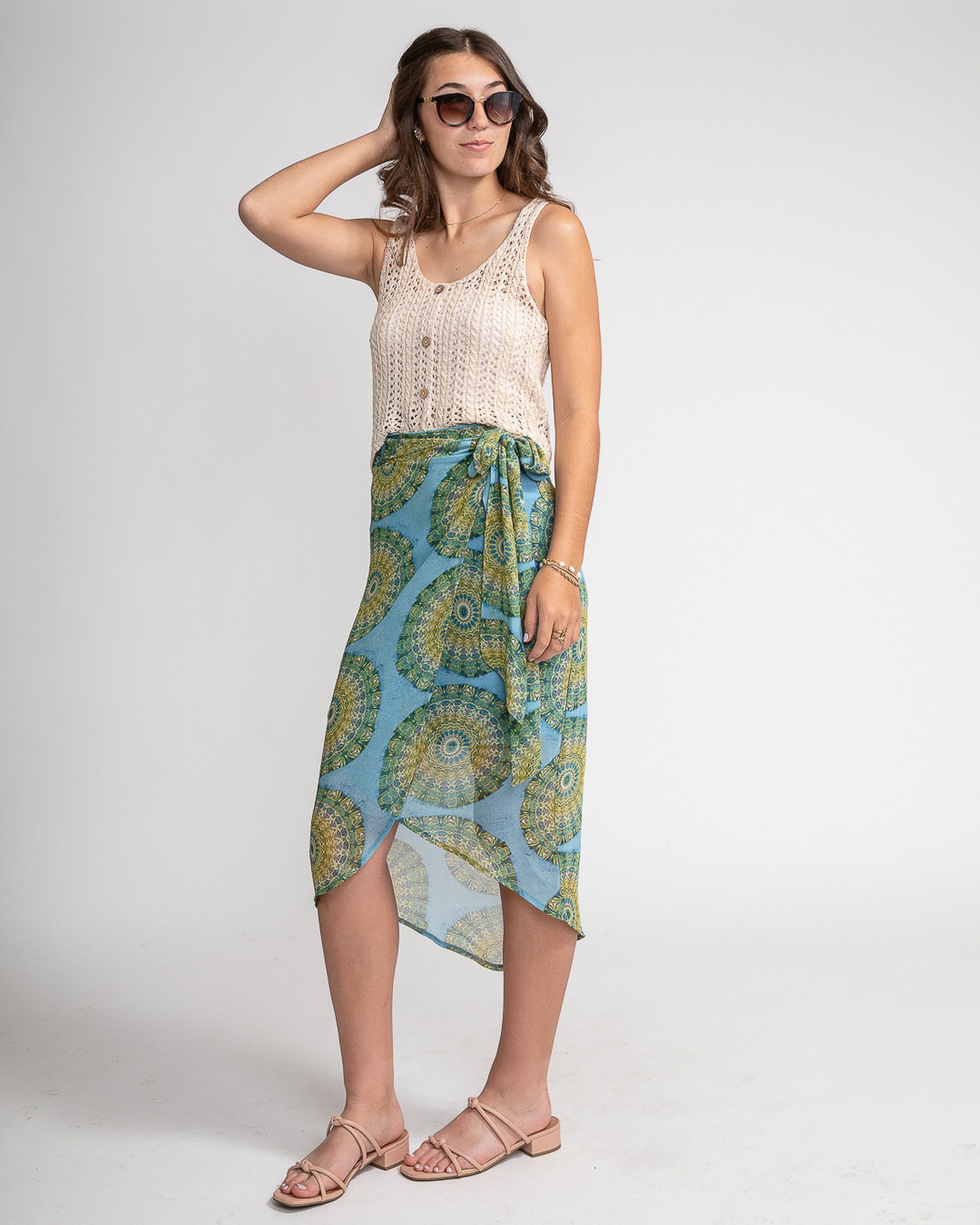 Hot Tropic Midi Skirt