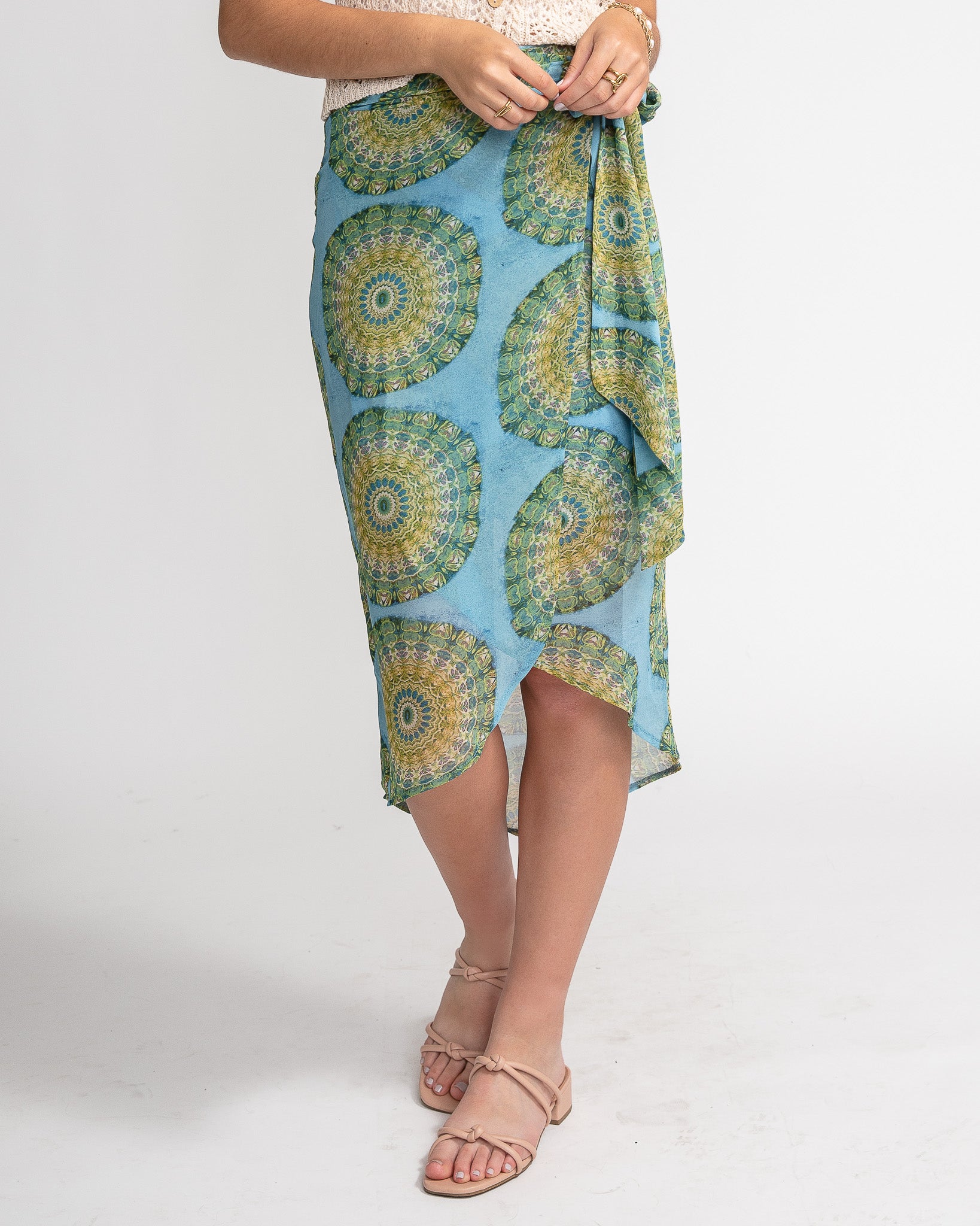 Hot Tropic Midi Skirt