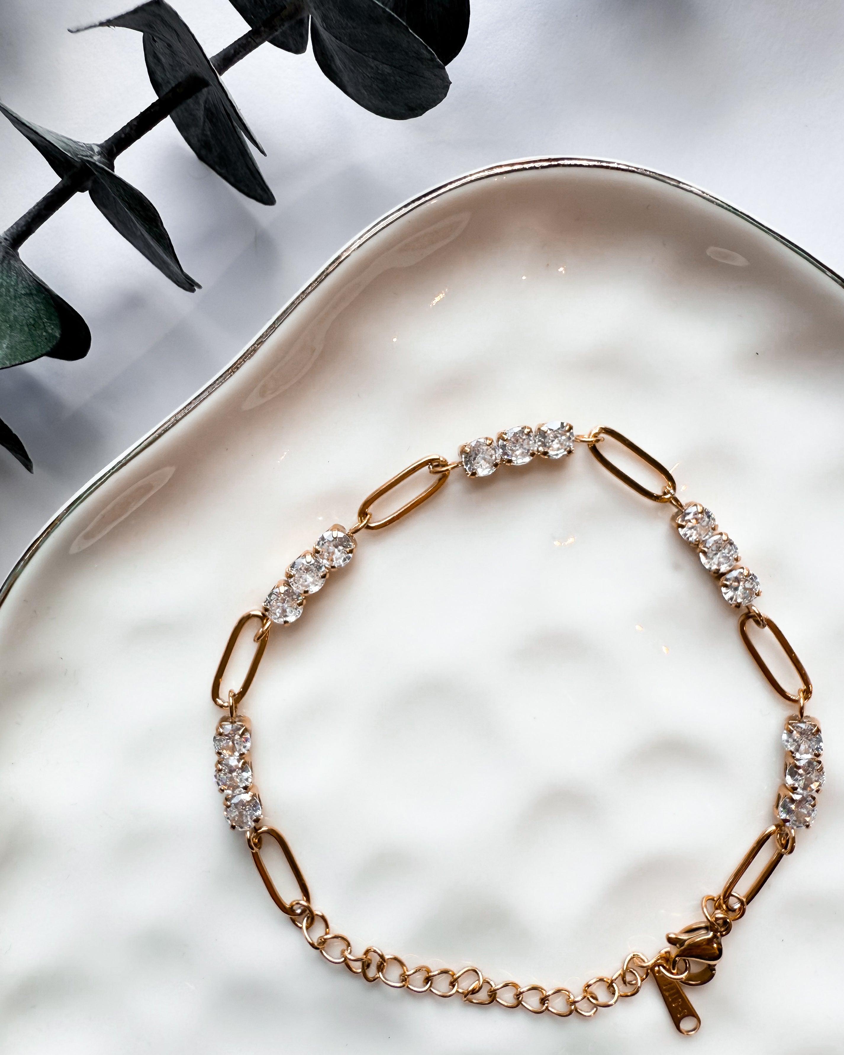 Gilded Chain Link Bracelet
