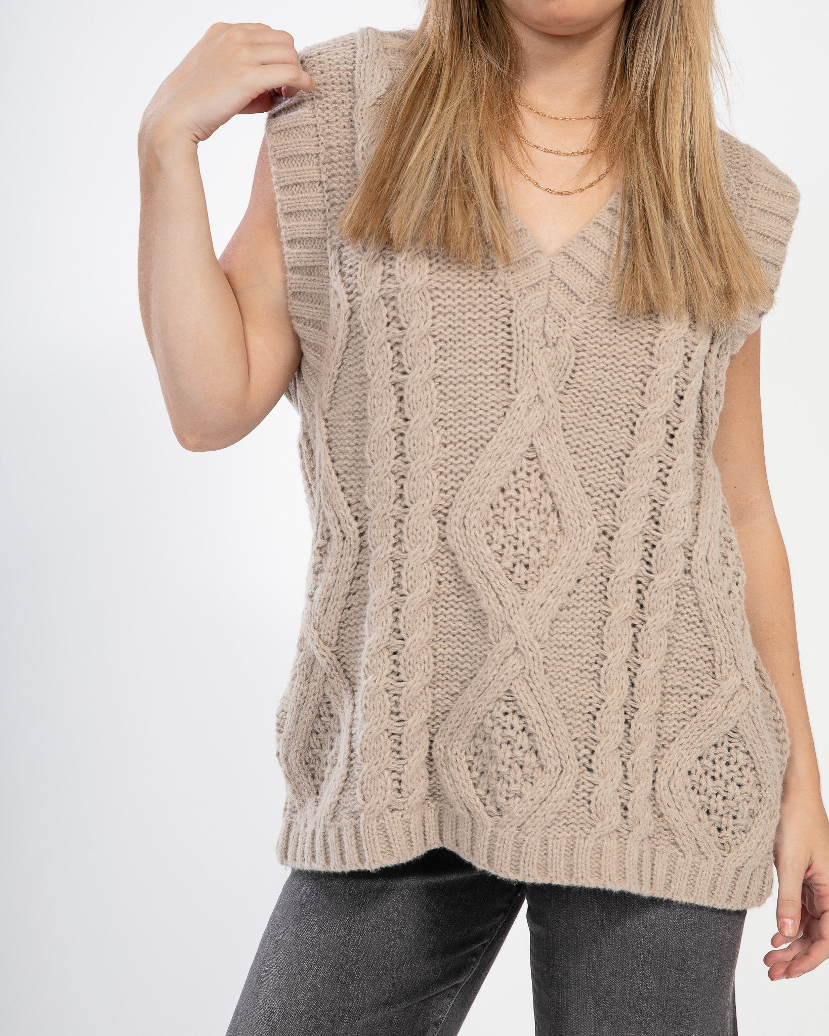 Iced Chai Sweater Vest