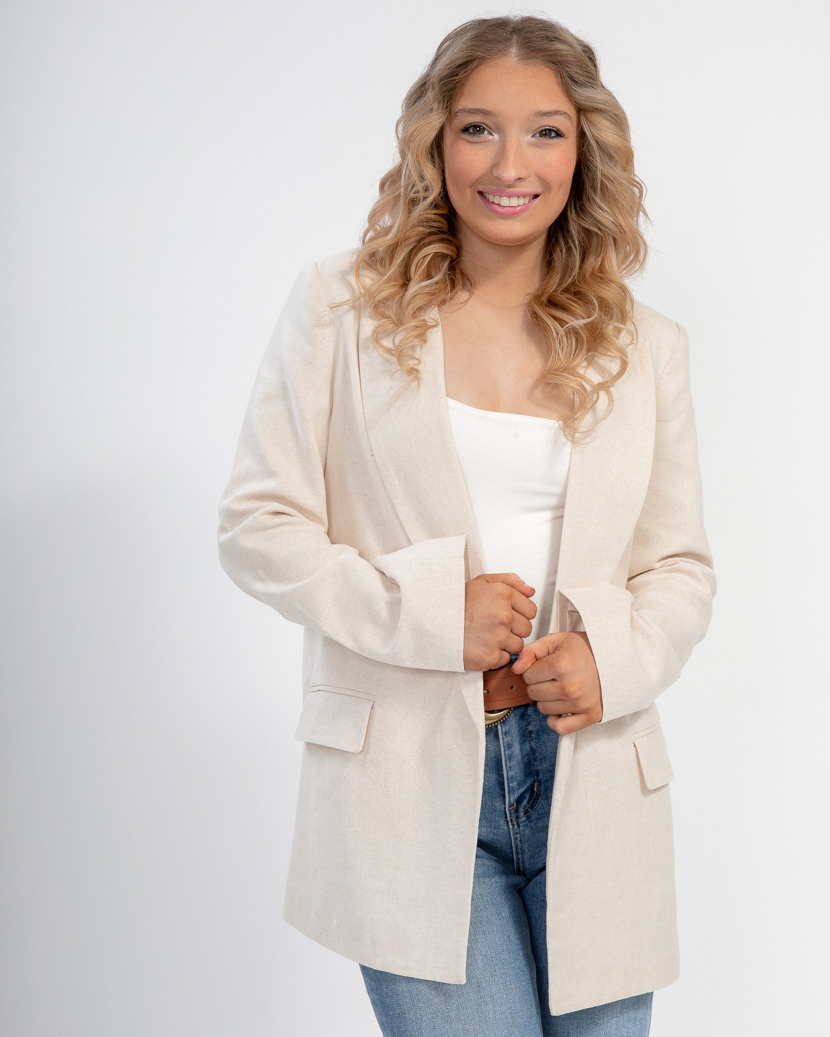 Iconic Linen Blazer