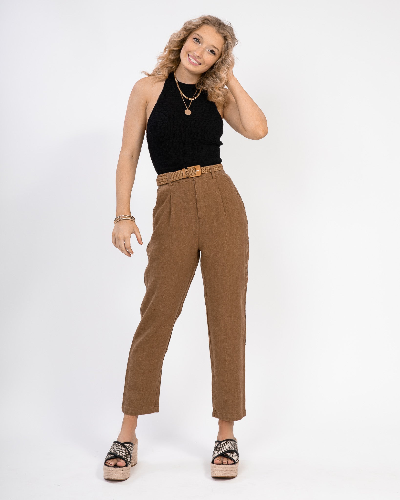 Island Breeze Pants: Argan Oil