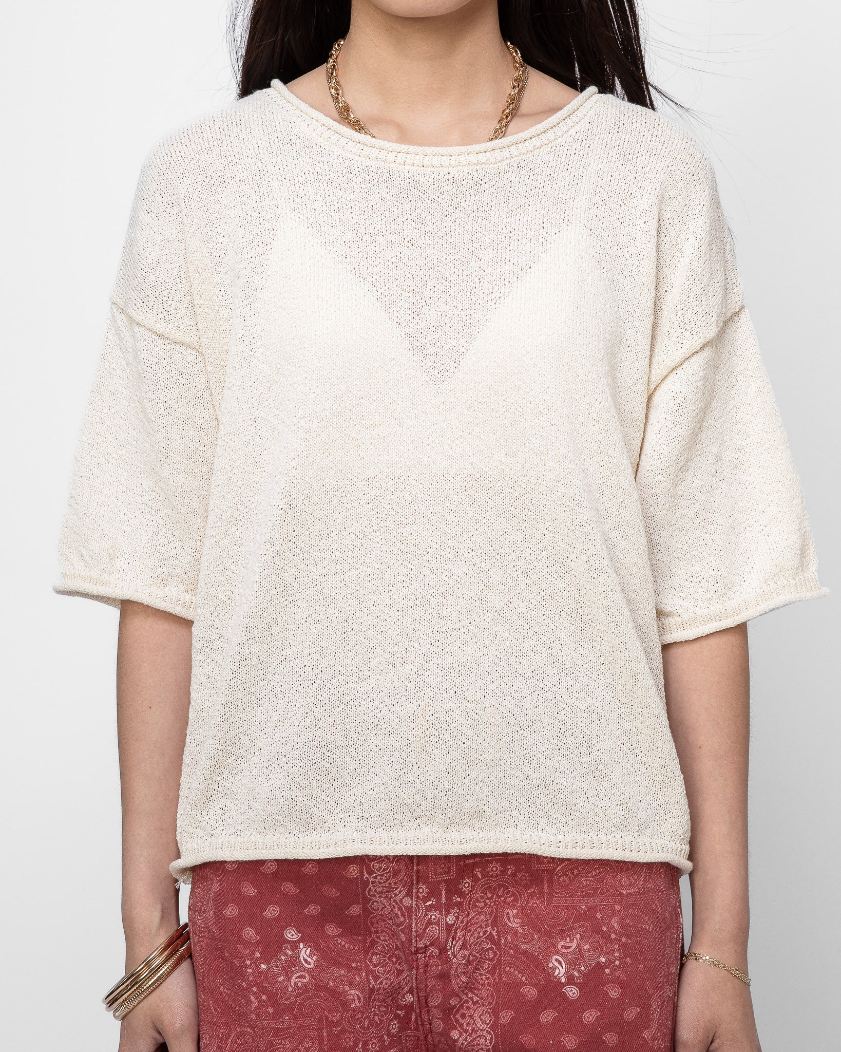 Ivory League Sweater