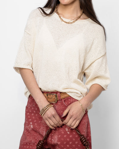 Ivory League Sweater