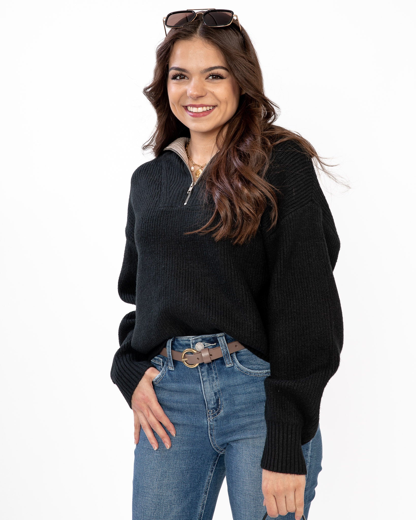 By the Book Half-Zip Pullover