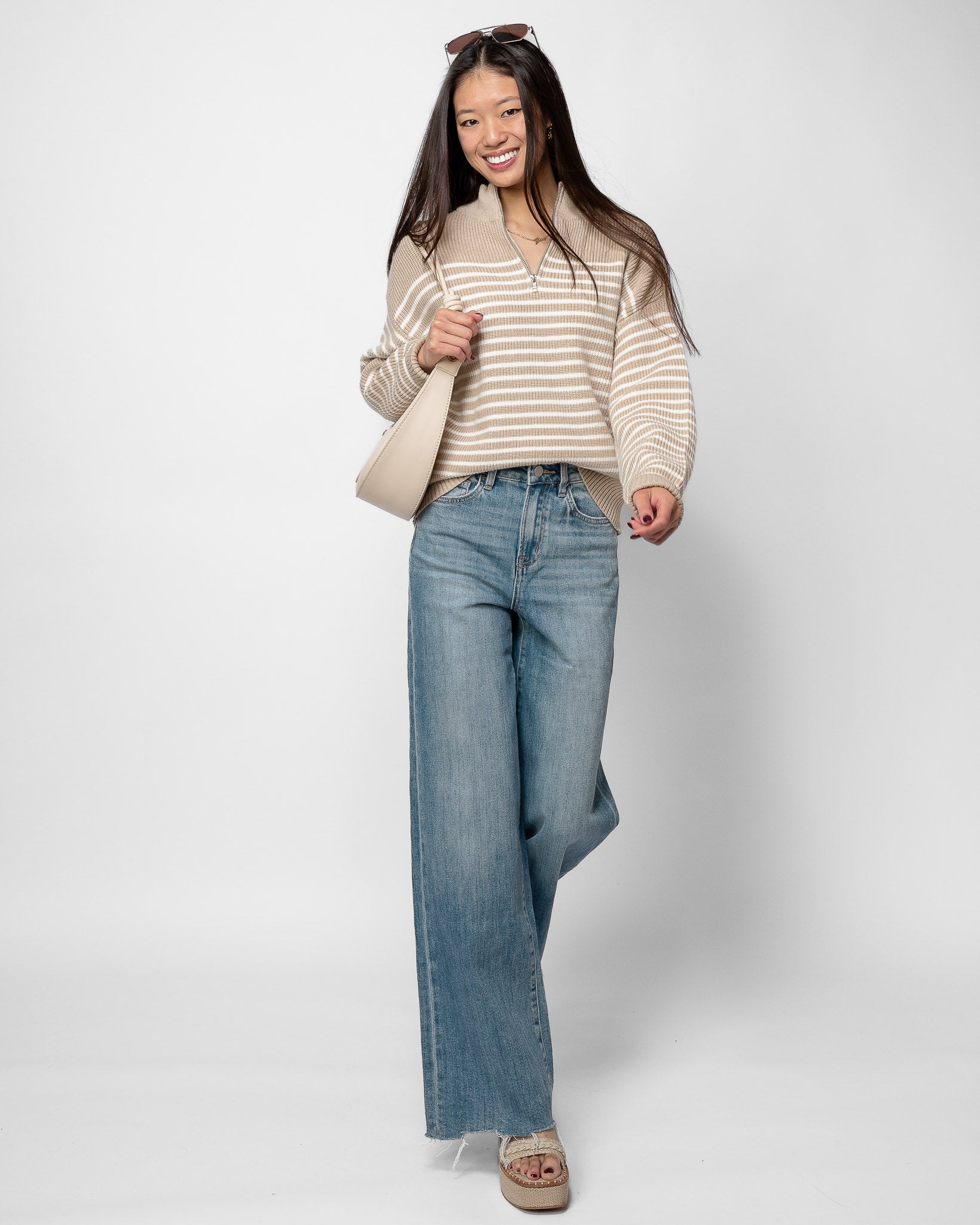 Line in the Sand Half-Zip Pullover