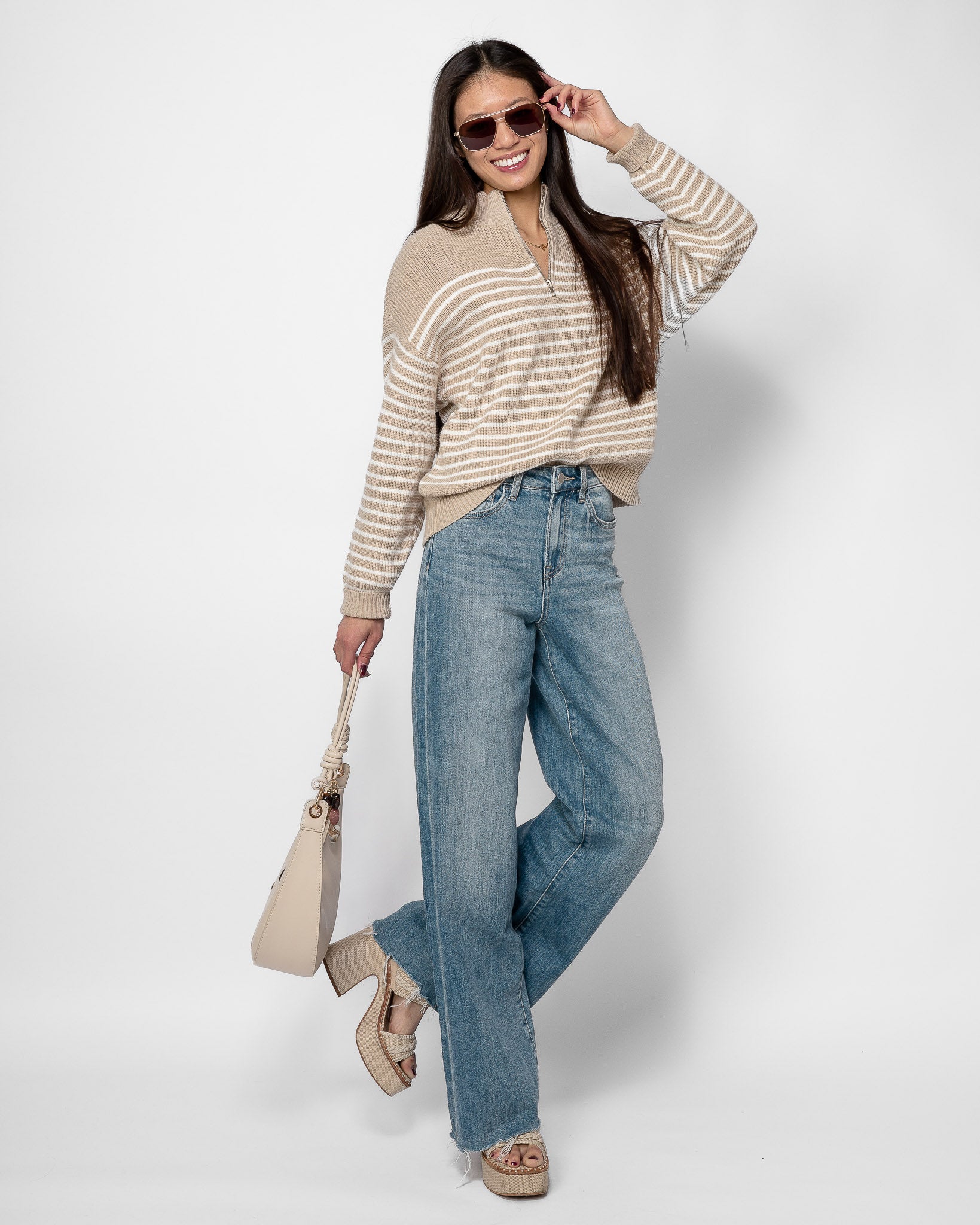 Line in the Sand Half-Zip Pullover