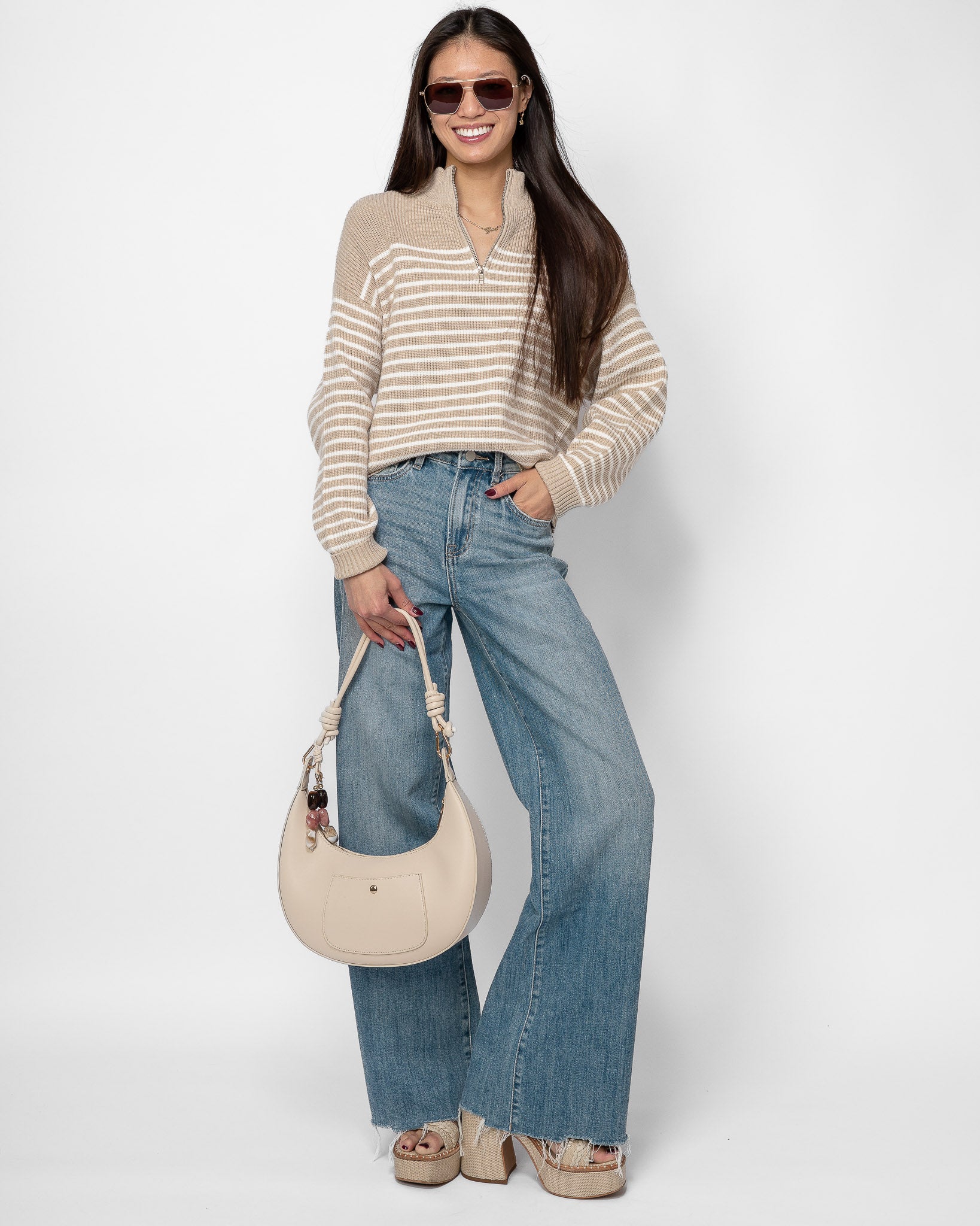 Line in the Sand Half-Zip Pullover
