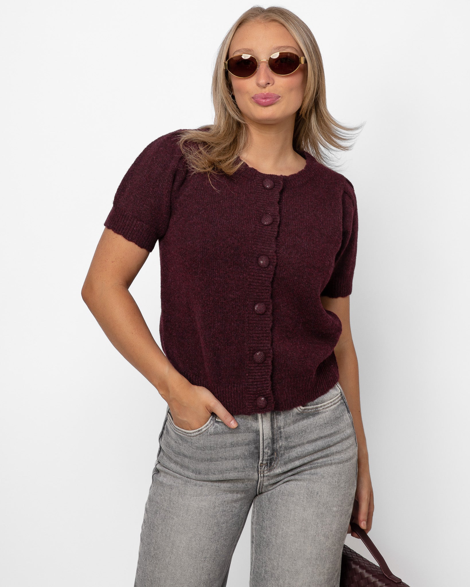 Merlot Moment Cardigan