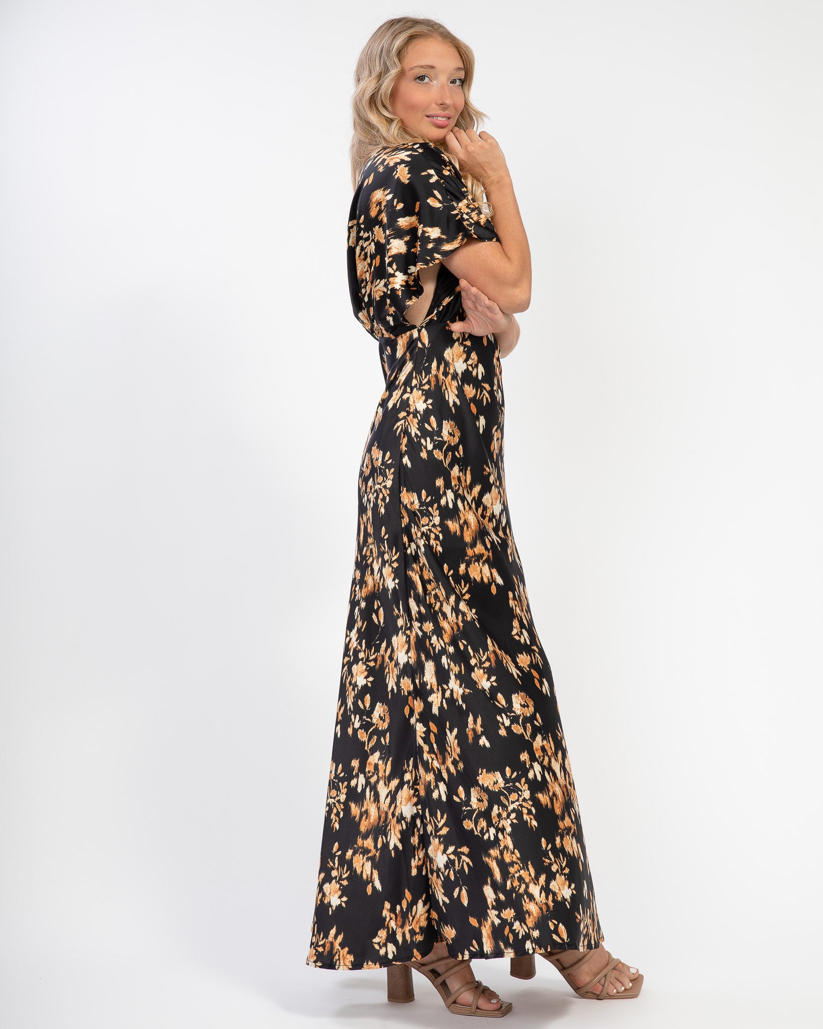 Midnight Glow Maxi Dress