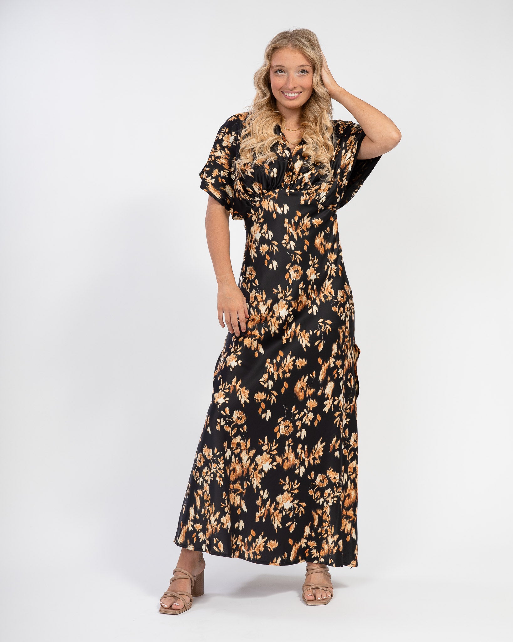 Midnight Glow Maxi Dress