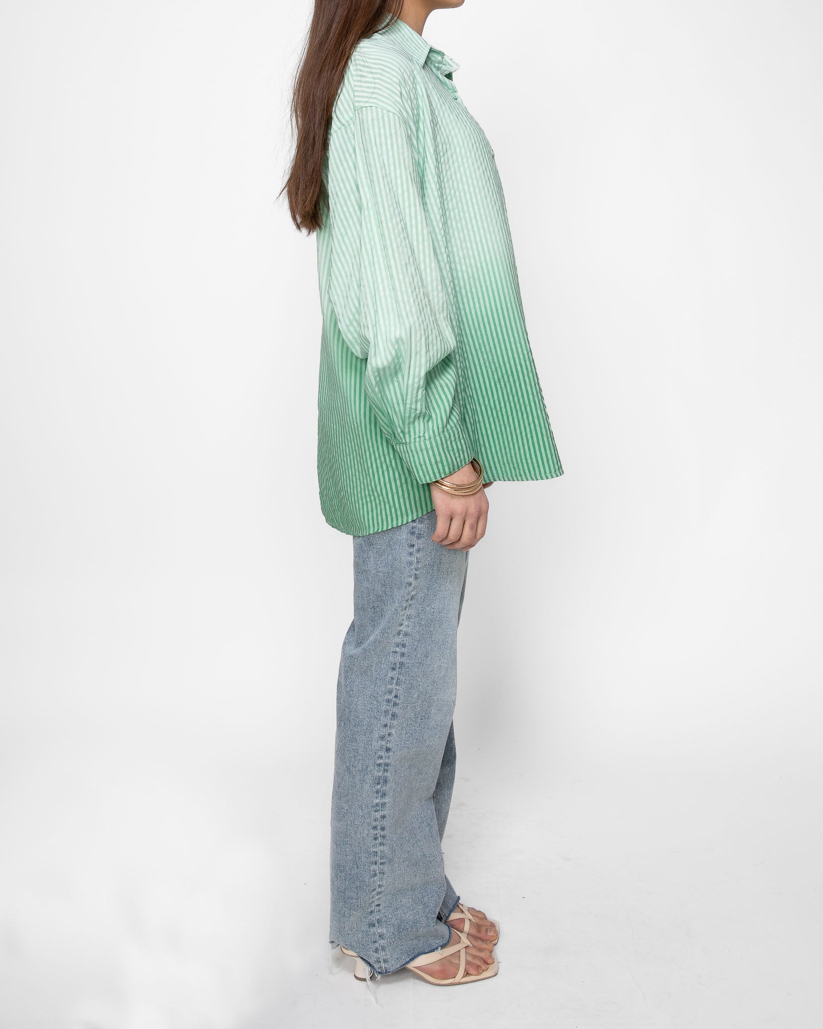 Mint to Be Button-Up