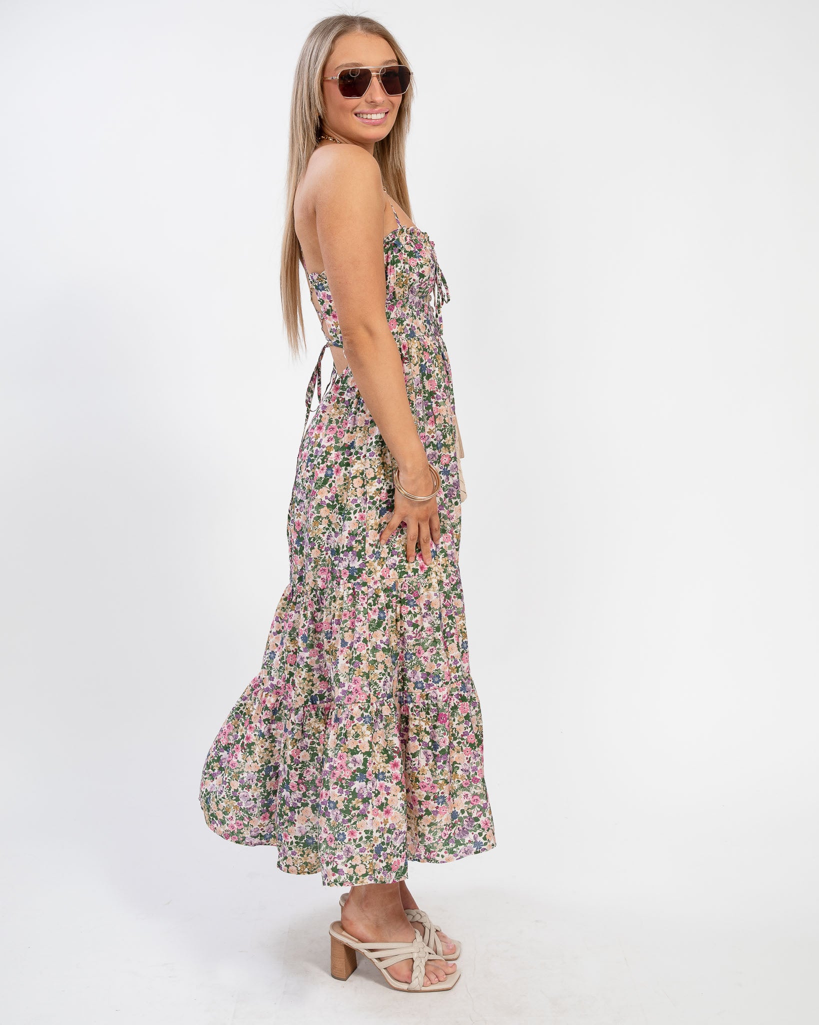 Picturesque Midi Dress