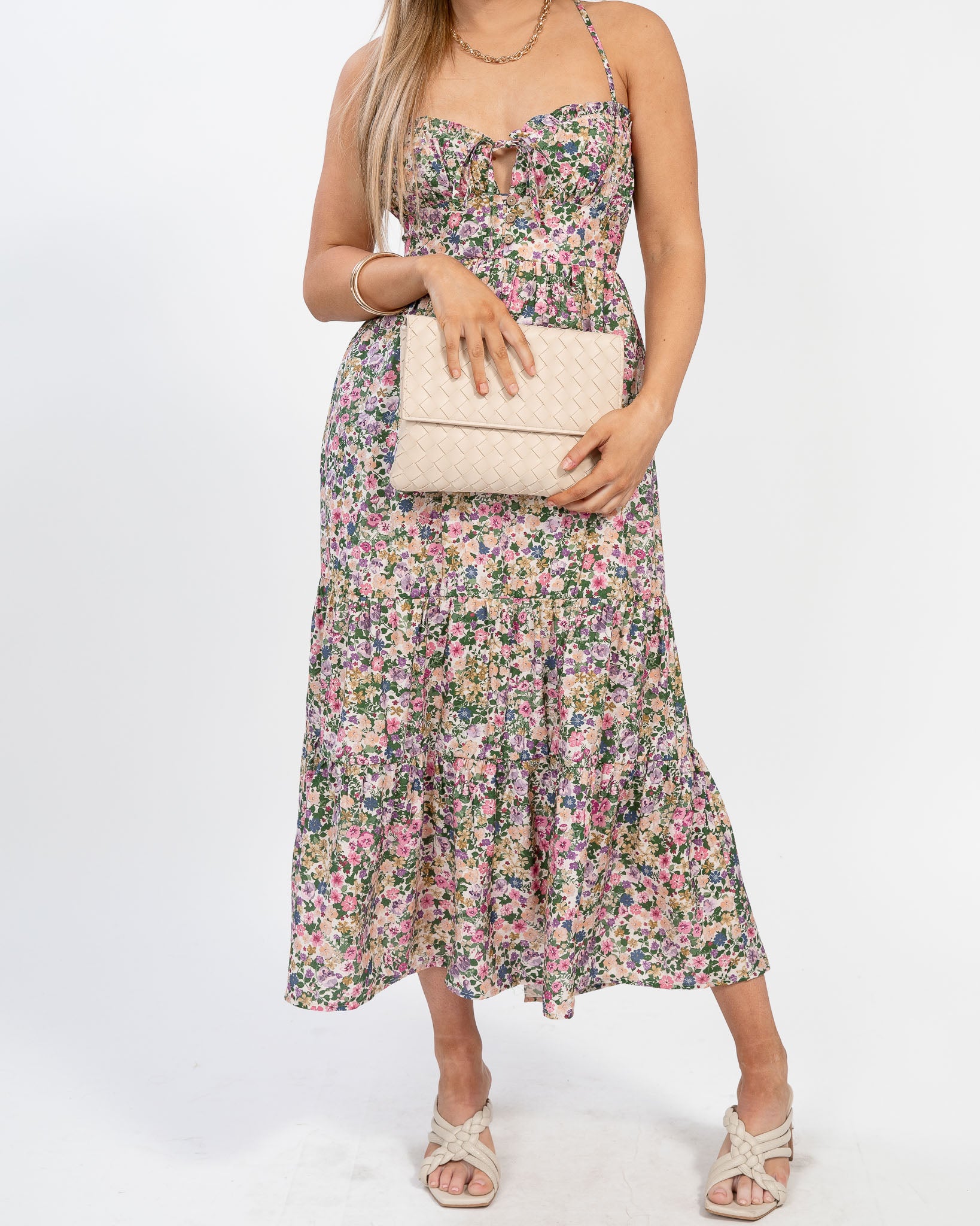 Picturesque Midi Dress