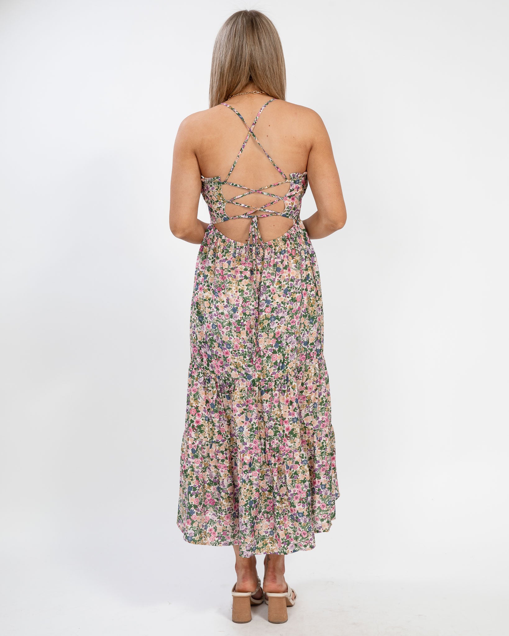 Picturesque Midi Dress