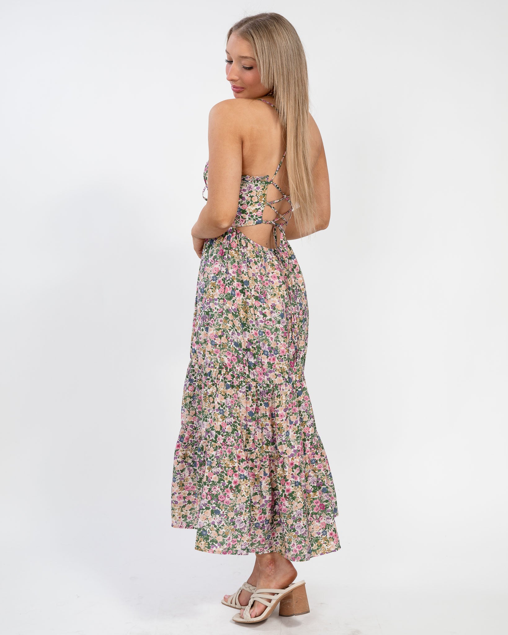 Picturesque Midi Dress