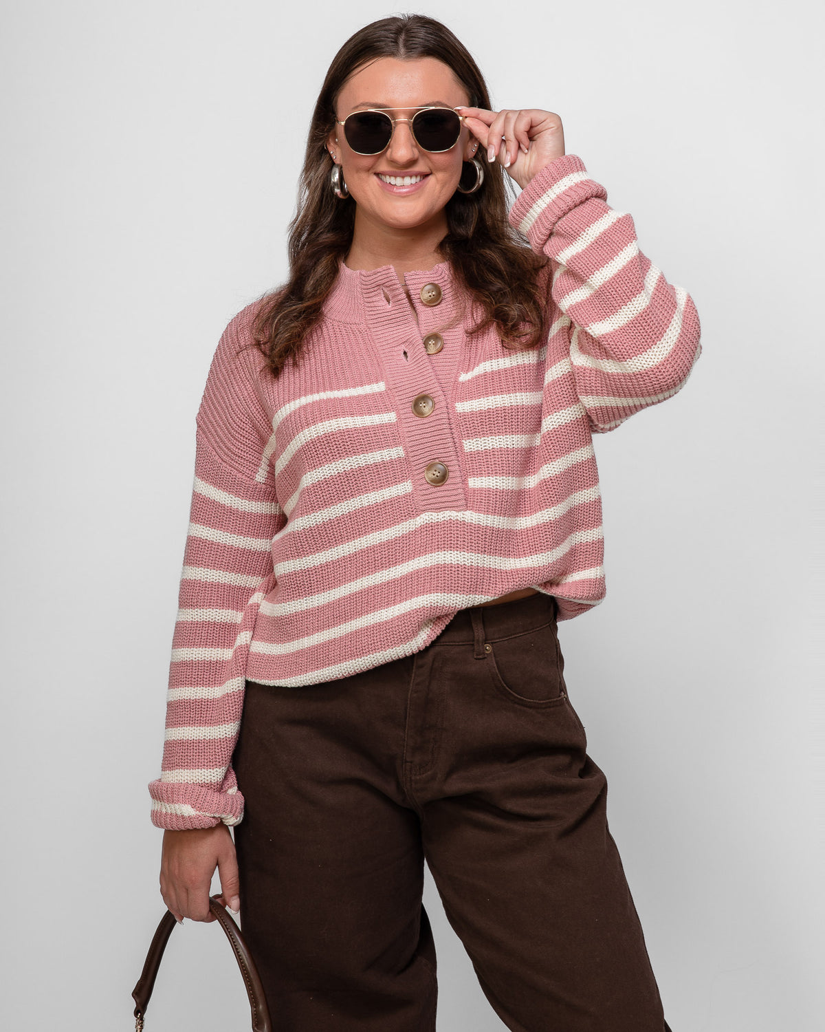 Rosy Outlook Pullover