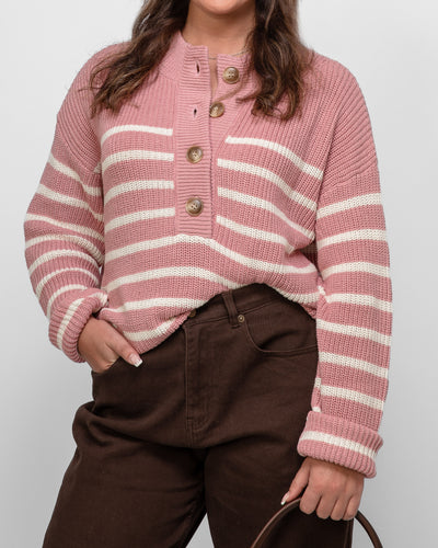 Rosy Outlook Pullover