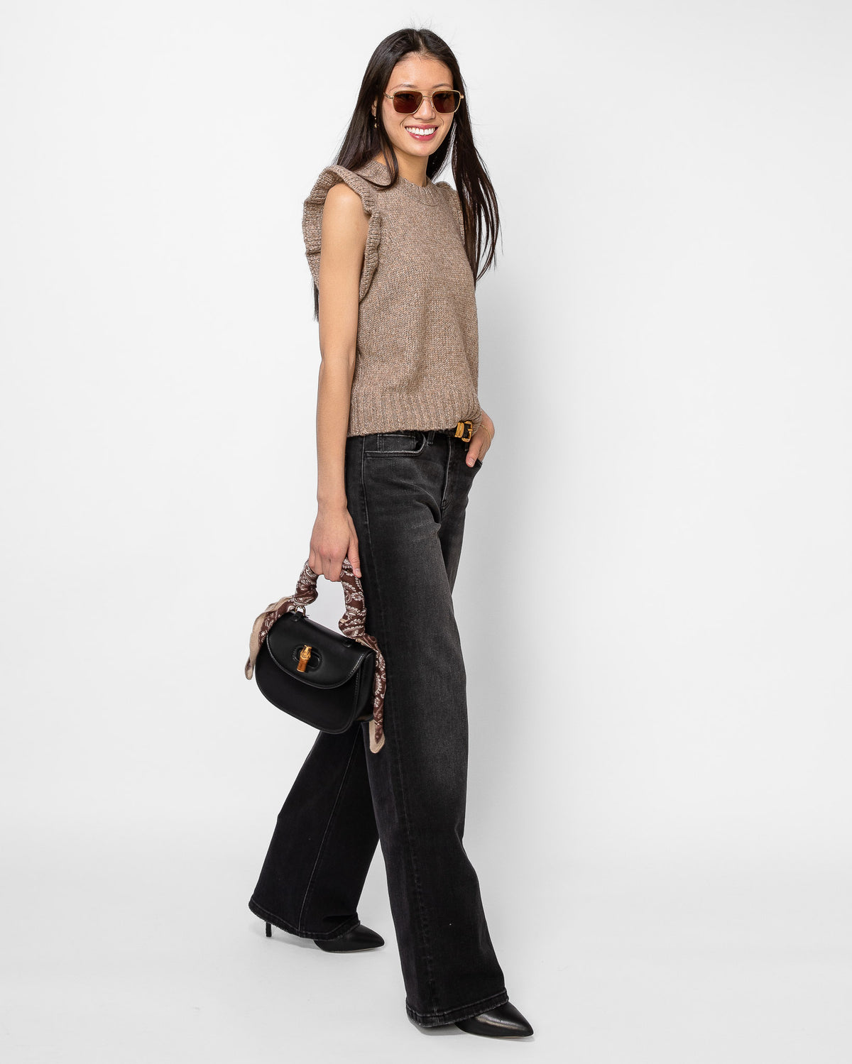 Ruffle Around the Edges Top