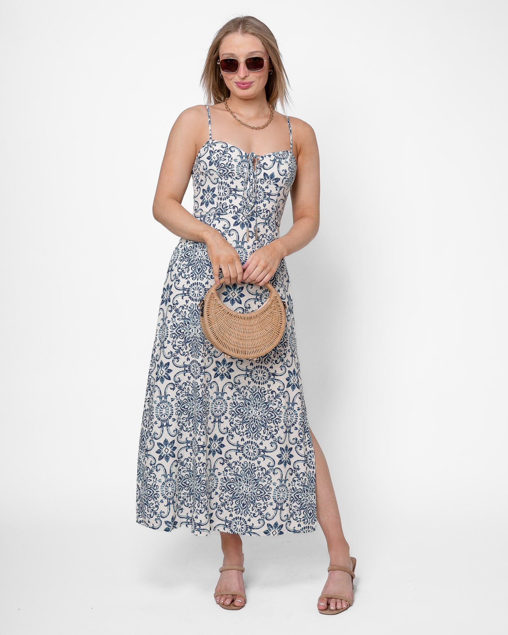 Santorini Sunsets Dress