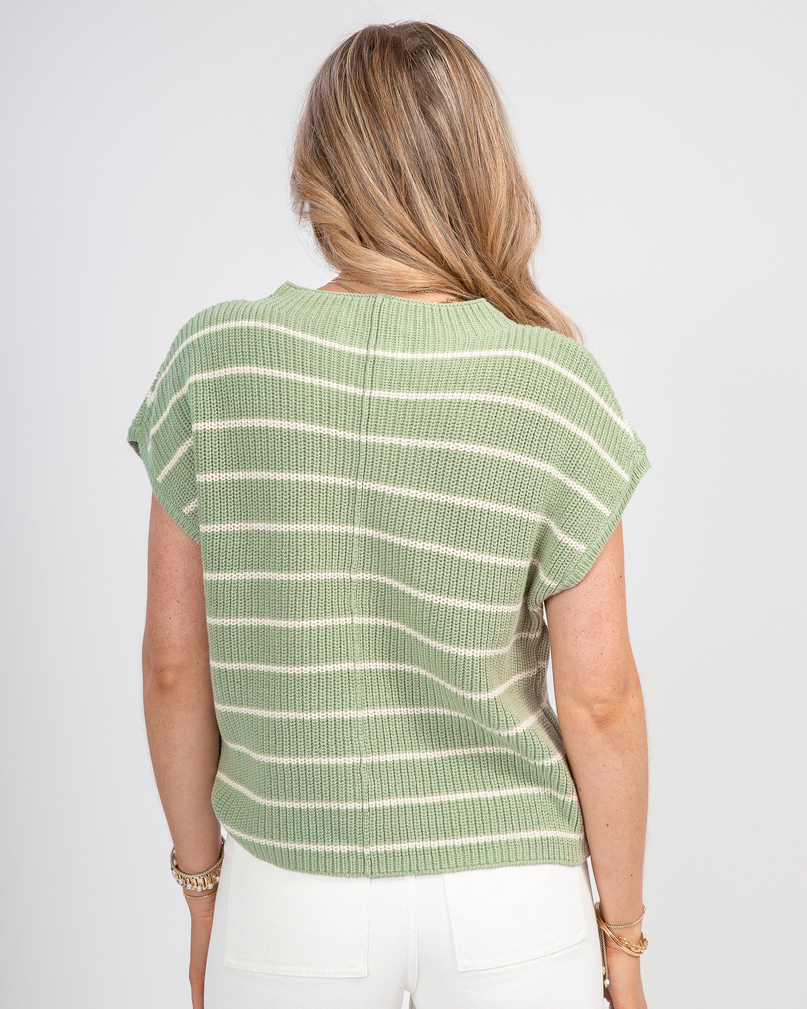 Sea Level Top: Spring Green