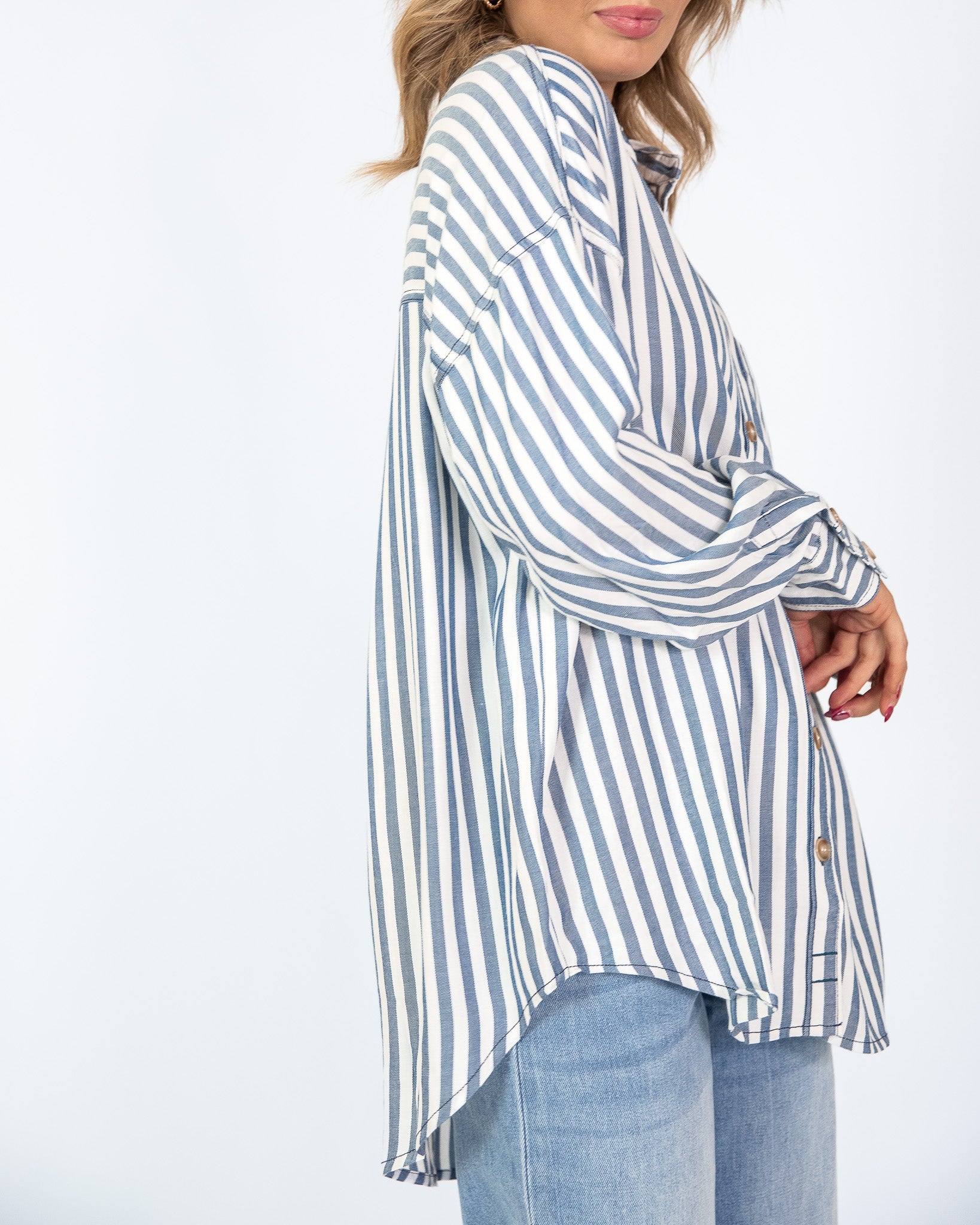 Seaside Button-Up Top