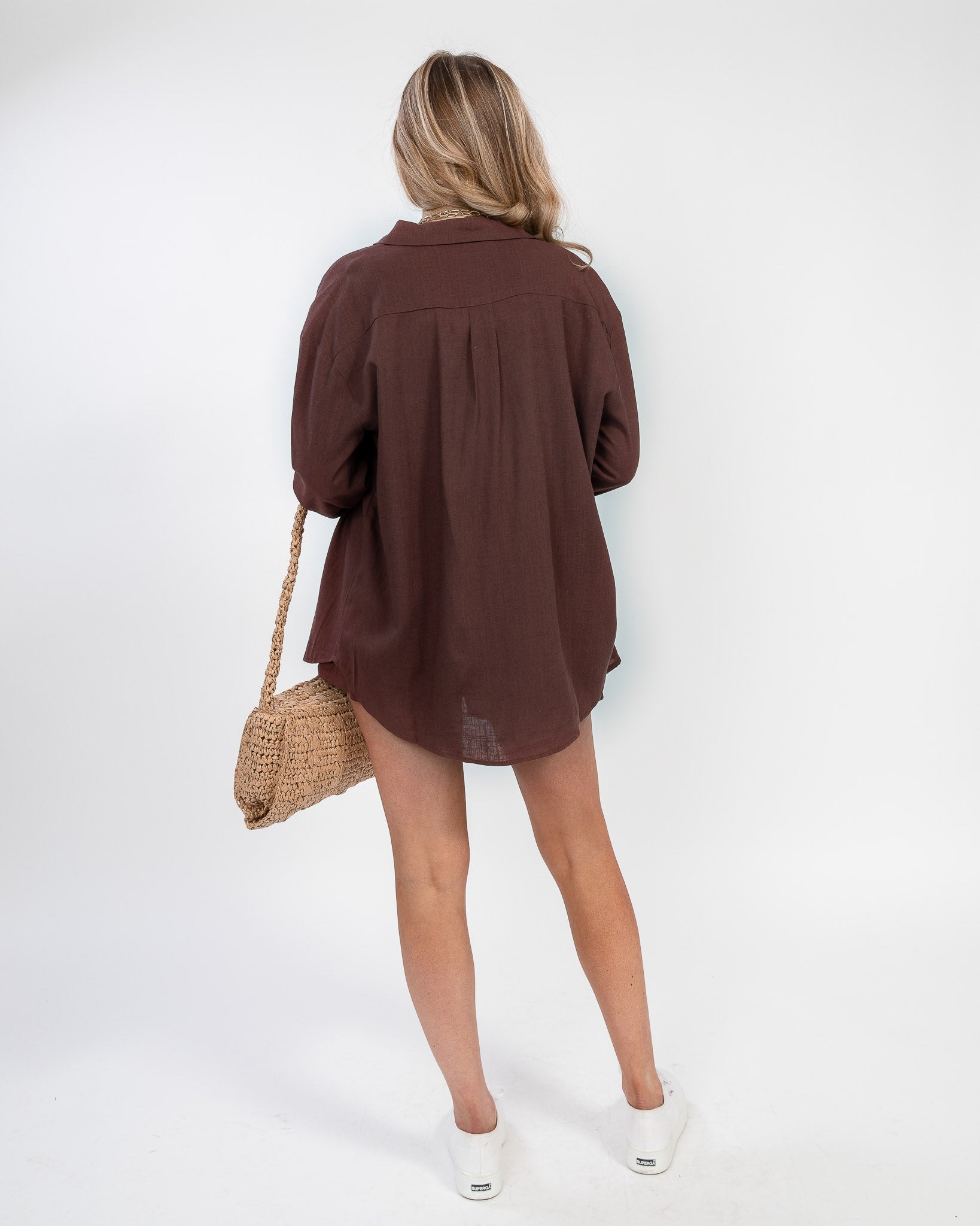 Shore Side Linen Top