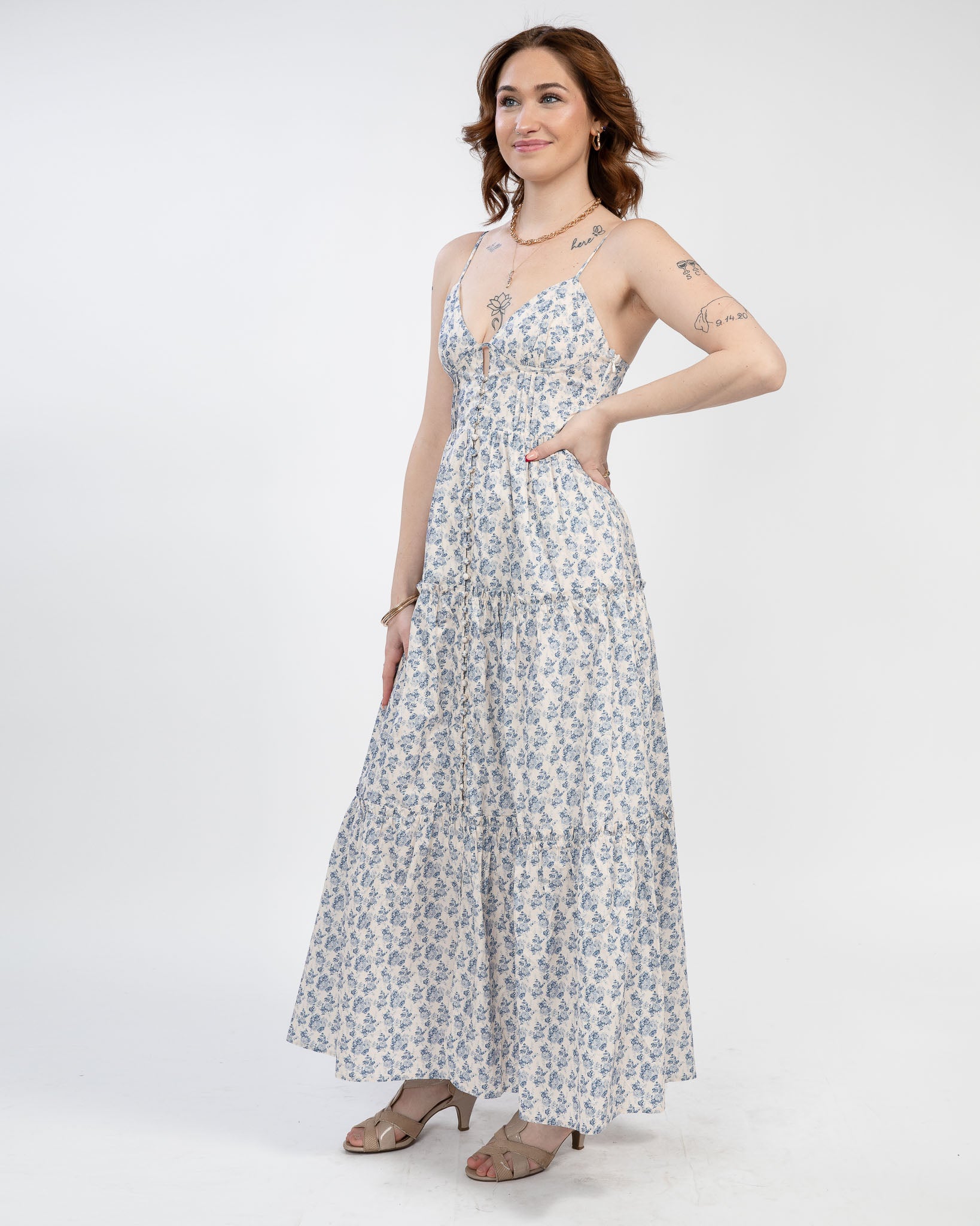 Spring Romance Maxi Dress