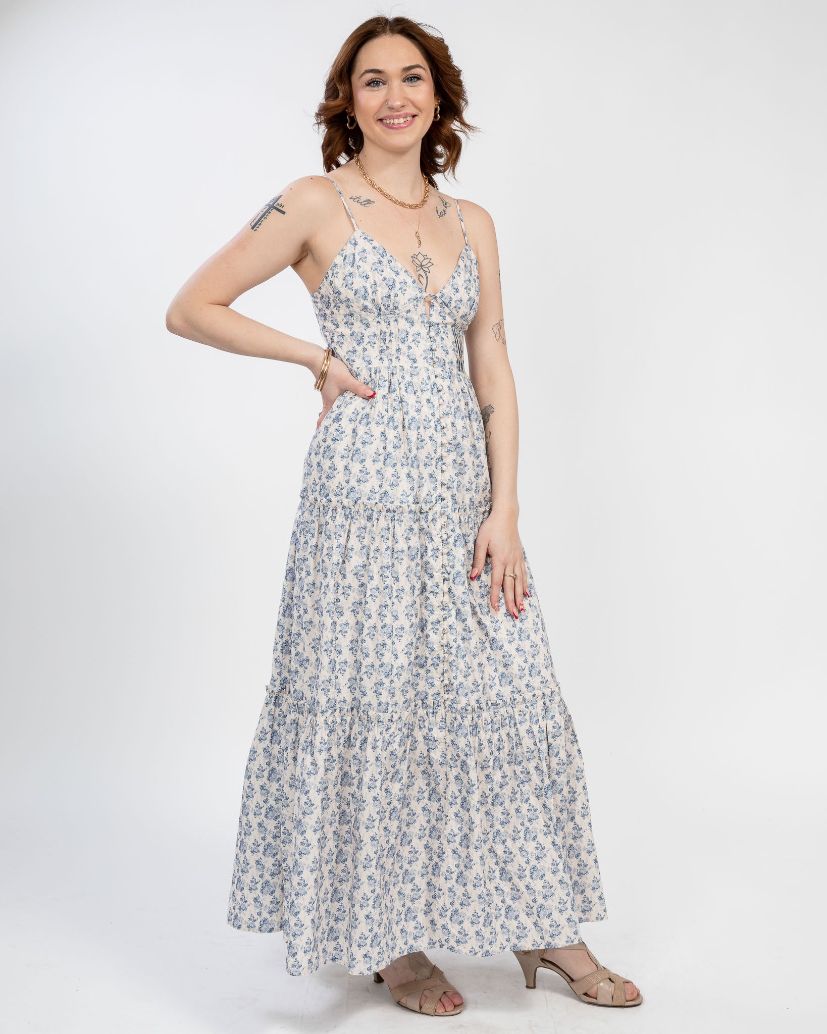 Spring Romance Maxi Dress