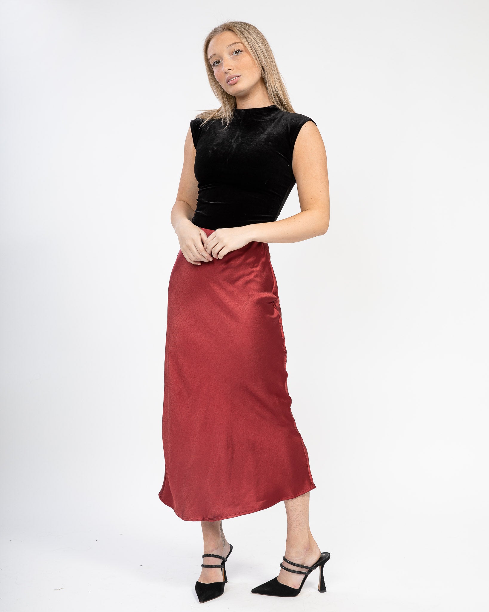 Steal Your Heart Slip Skirt