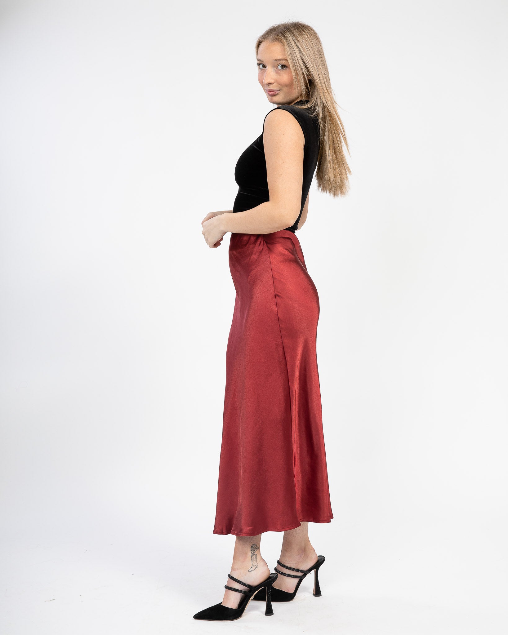 Steal Your Heart Slip Skirt