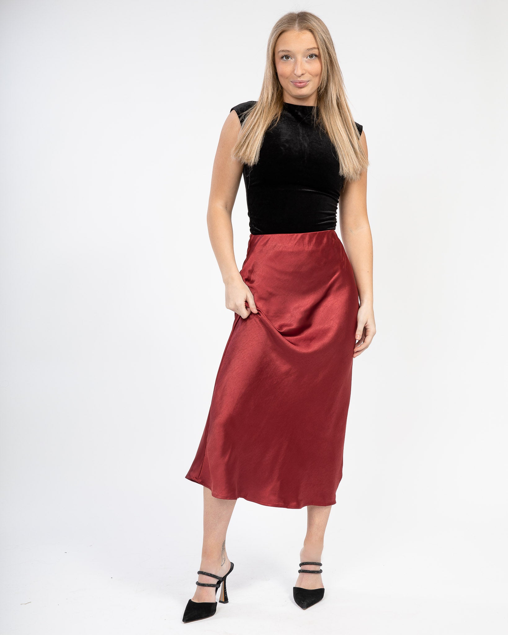 Steal Your Heart Slip Skirt