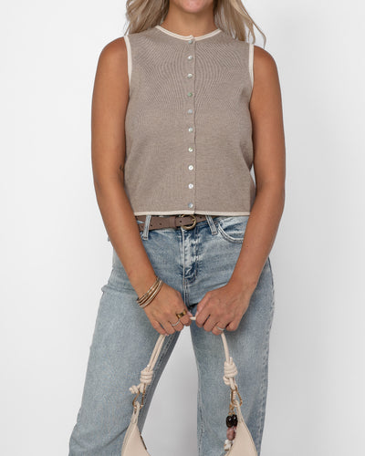 Taupe of the Town Top
