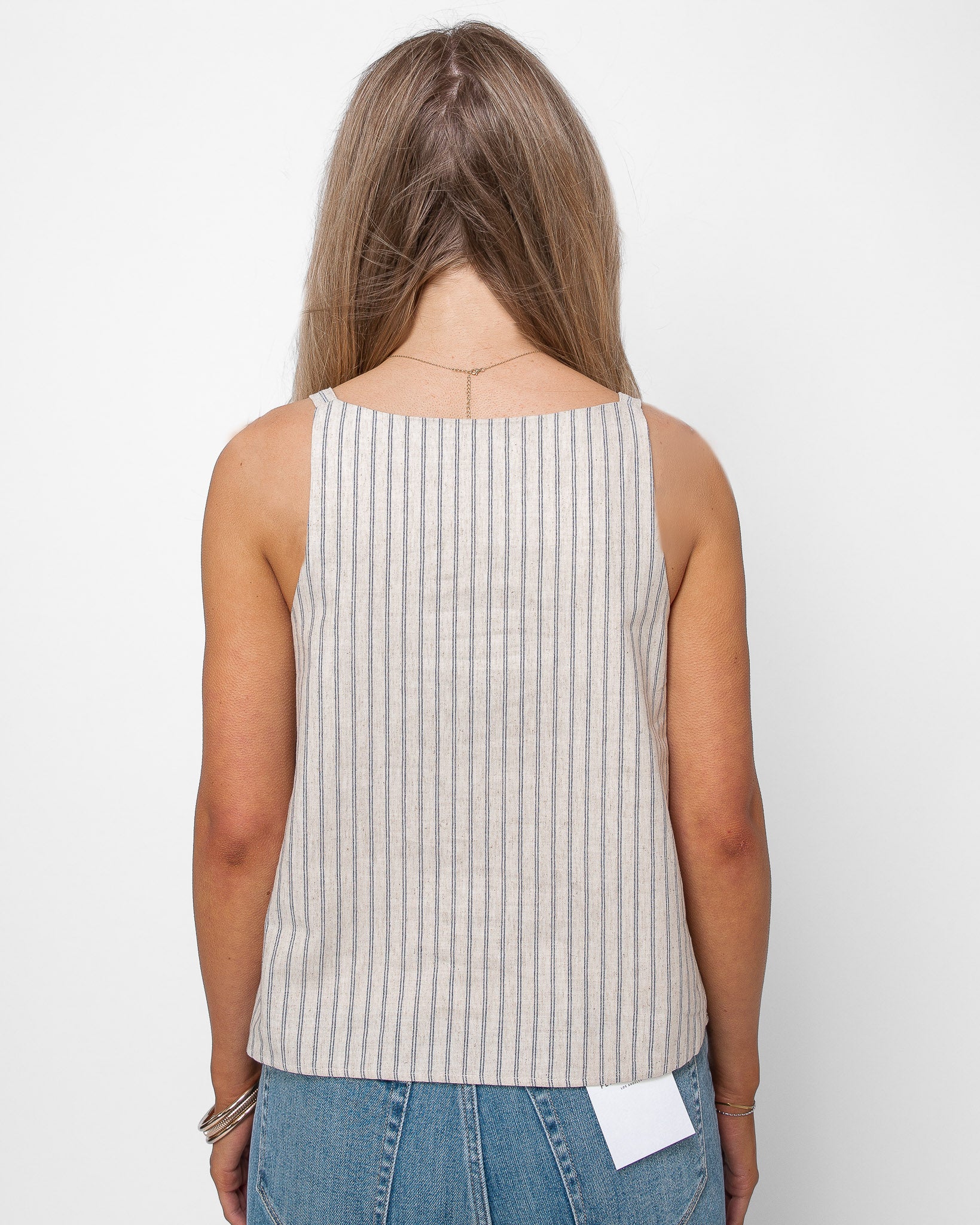 Unbothered Linen Tank