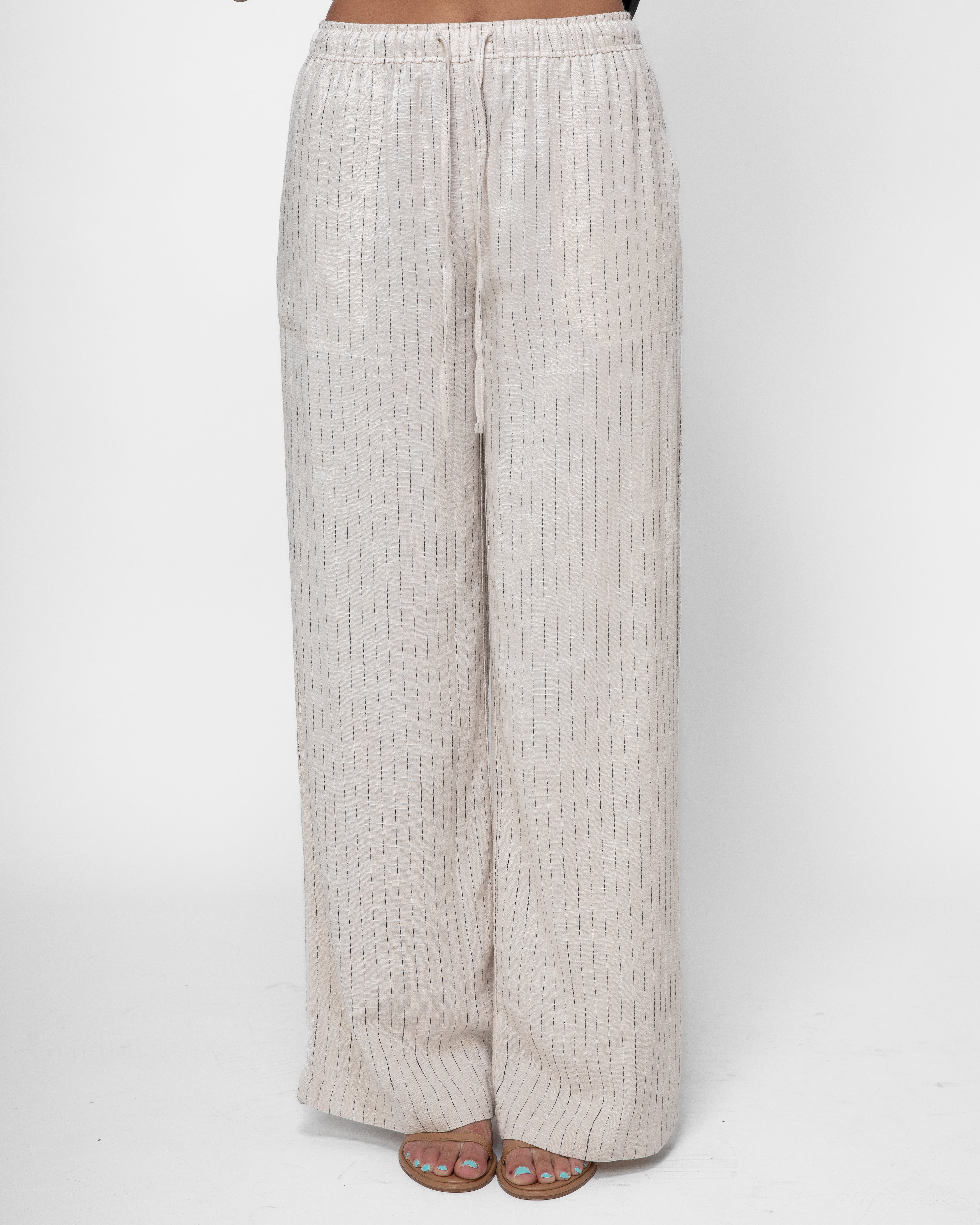 Walk the Line Linen Pants