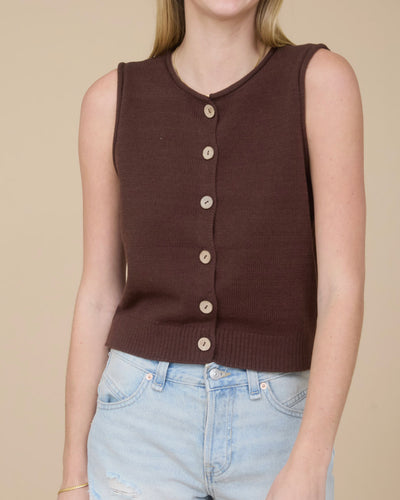 Waterfront Top: Brown