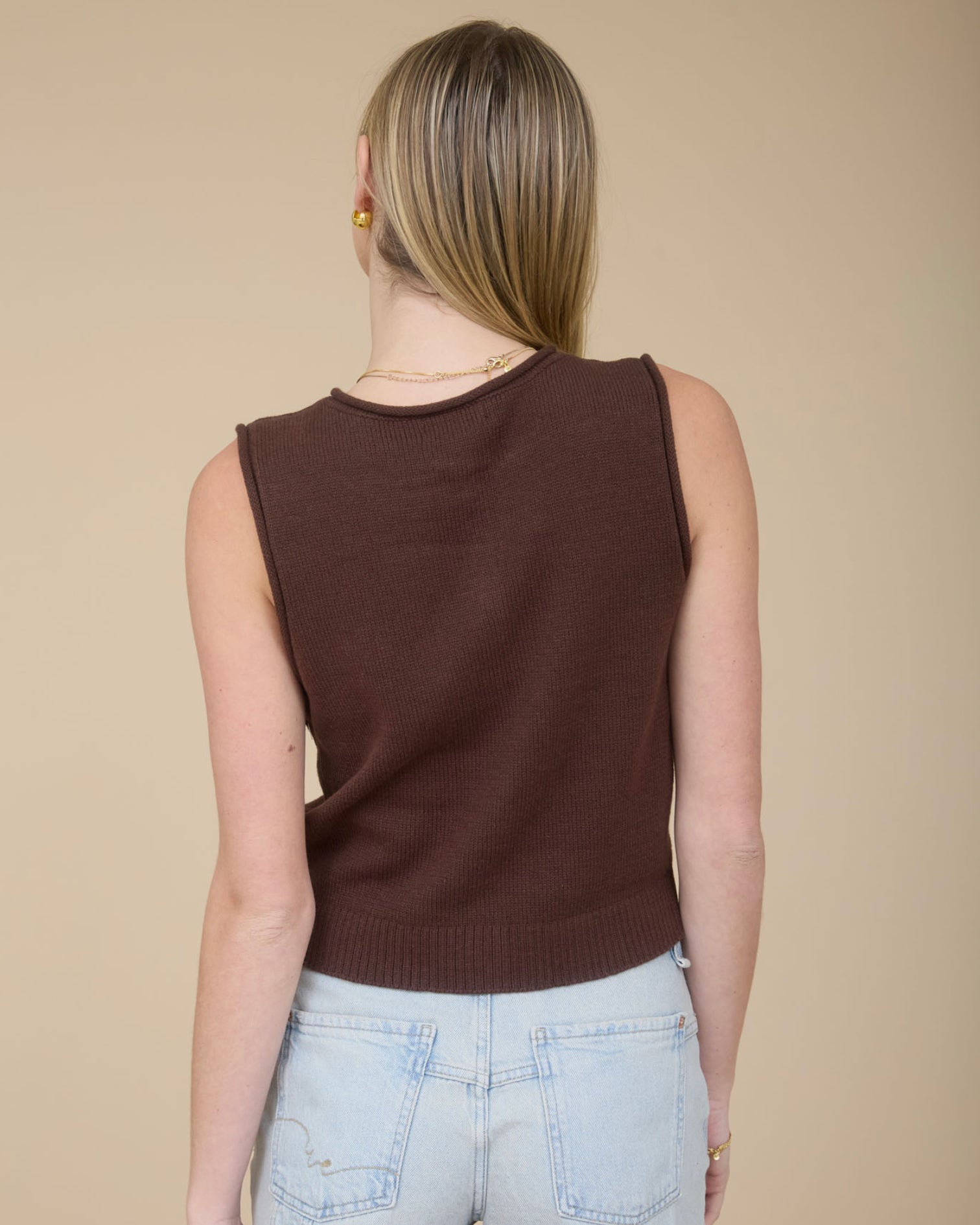 Waterfront Top: Brown