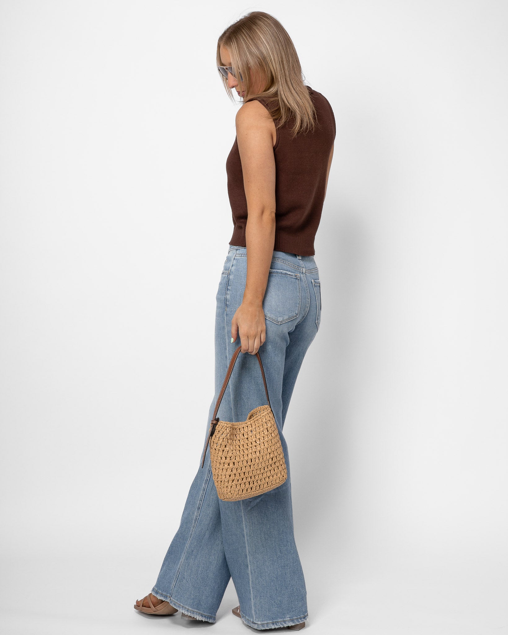 Waterfront Top: Brown