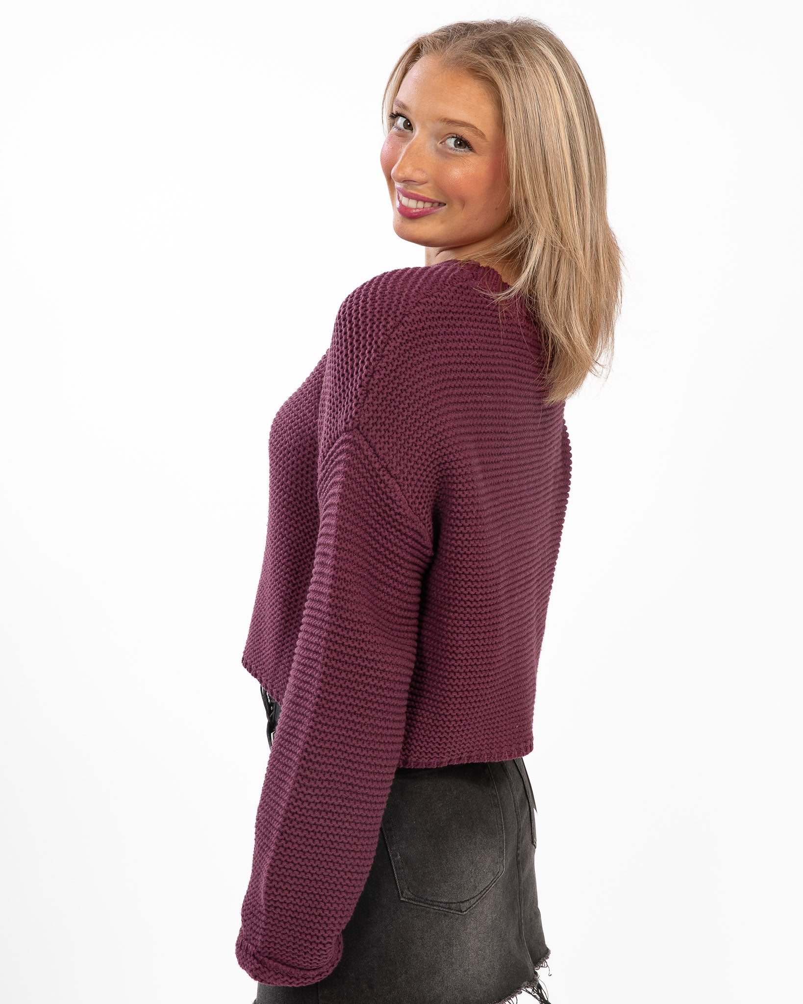 Wine Down Pullover Sweater