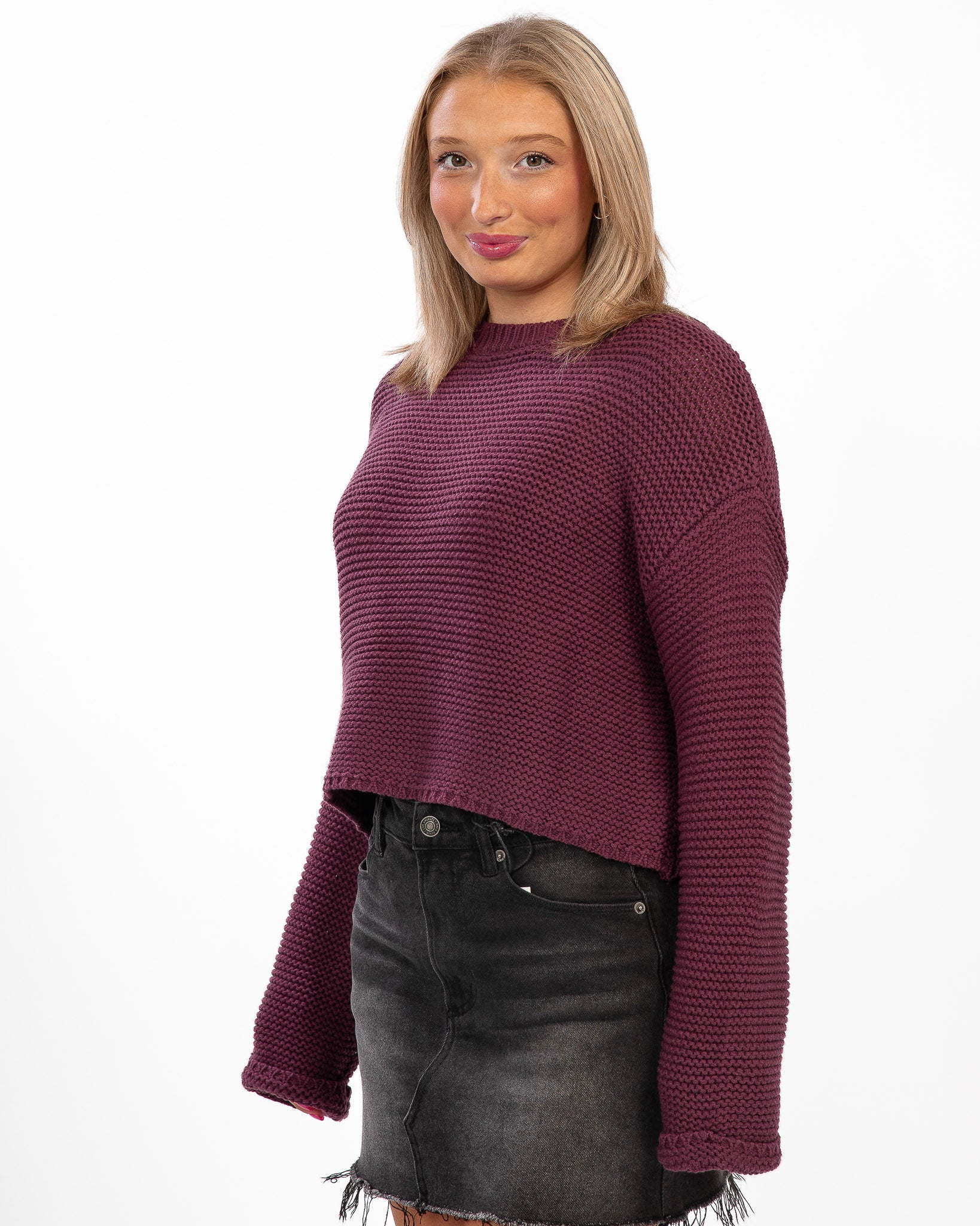 Wine Down Pullover Sweater